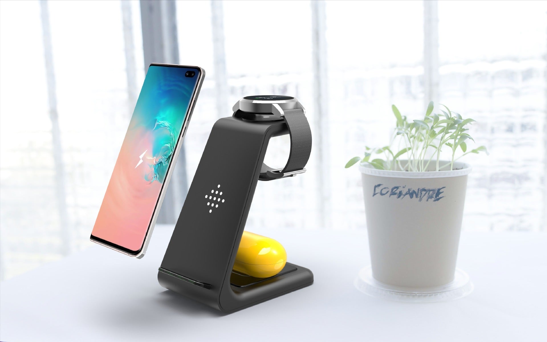 3 - in - 1 Wireless Charging Station - Rarvelle