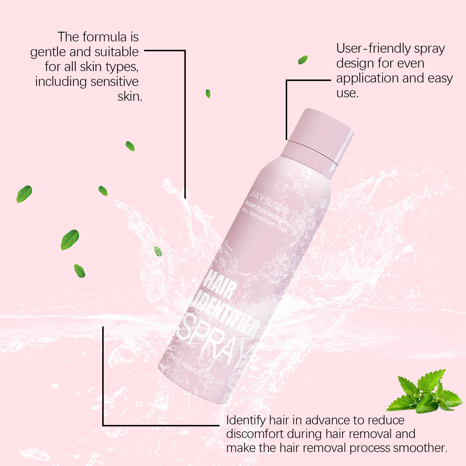 Facial Hair Removal & Moisturizing Spray - Rarvelle