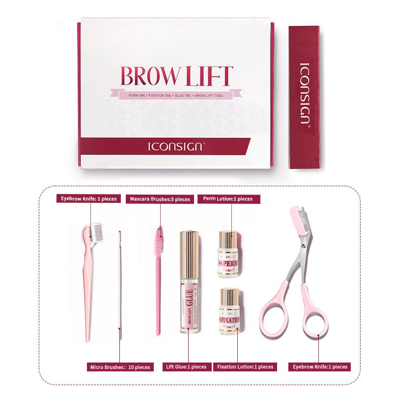 ICONSIGN DIY Brow Lamination Kit – Long - Lasting Eyebrow Lift - Rarvelle