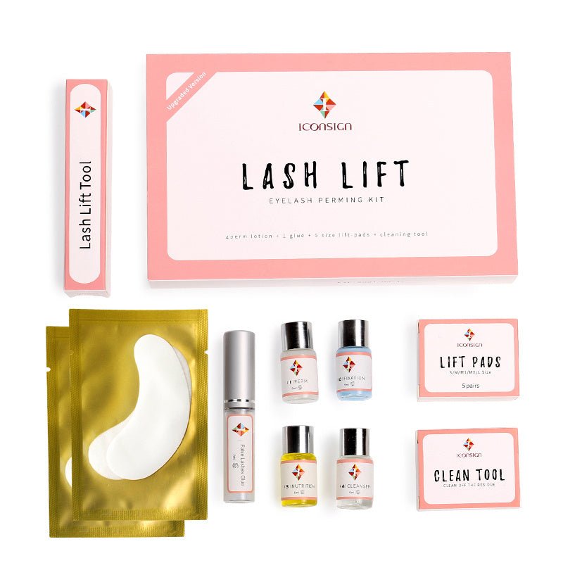 ICONSIGN Lash Lift Kit – Pro Eyelash Perm Kit for Long - Lasting Curl - Rarvelle