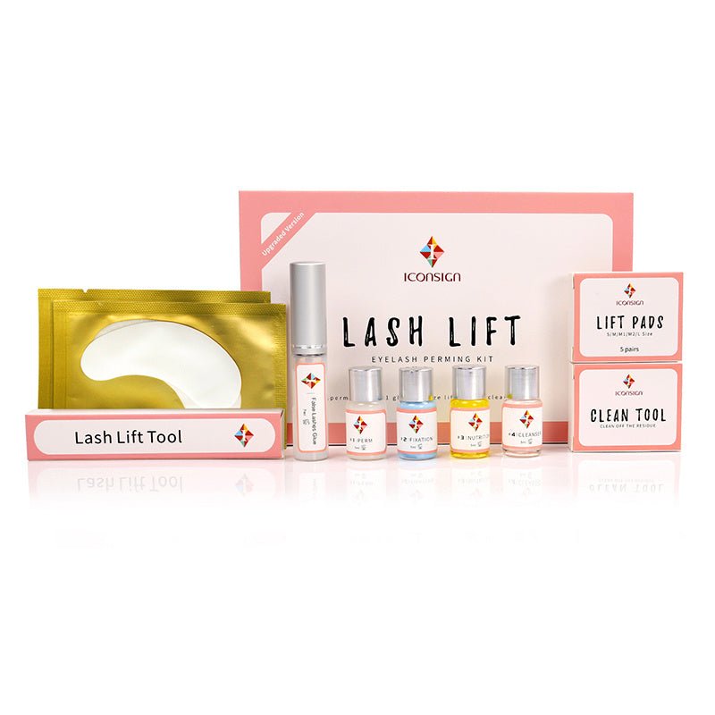 ICONSIGN Lash Lift Kit – Pro Eyelash Perm Kit for Long - Lasting Curl - Rarvelle