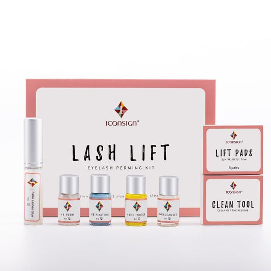 ICONSIGN Lash Lift Kit – Professional Eyelash Perming & Curling Set - Rarvelle