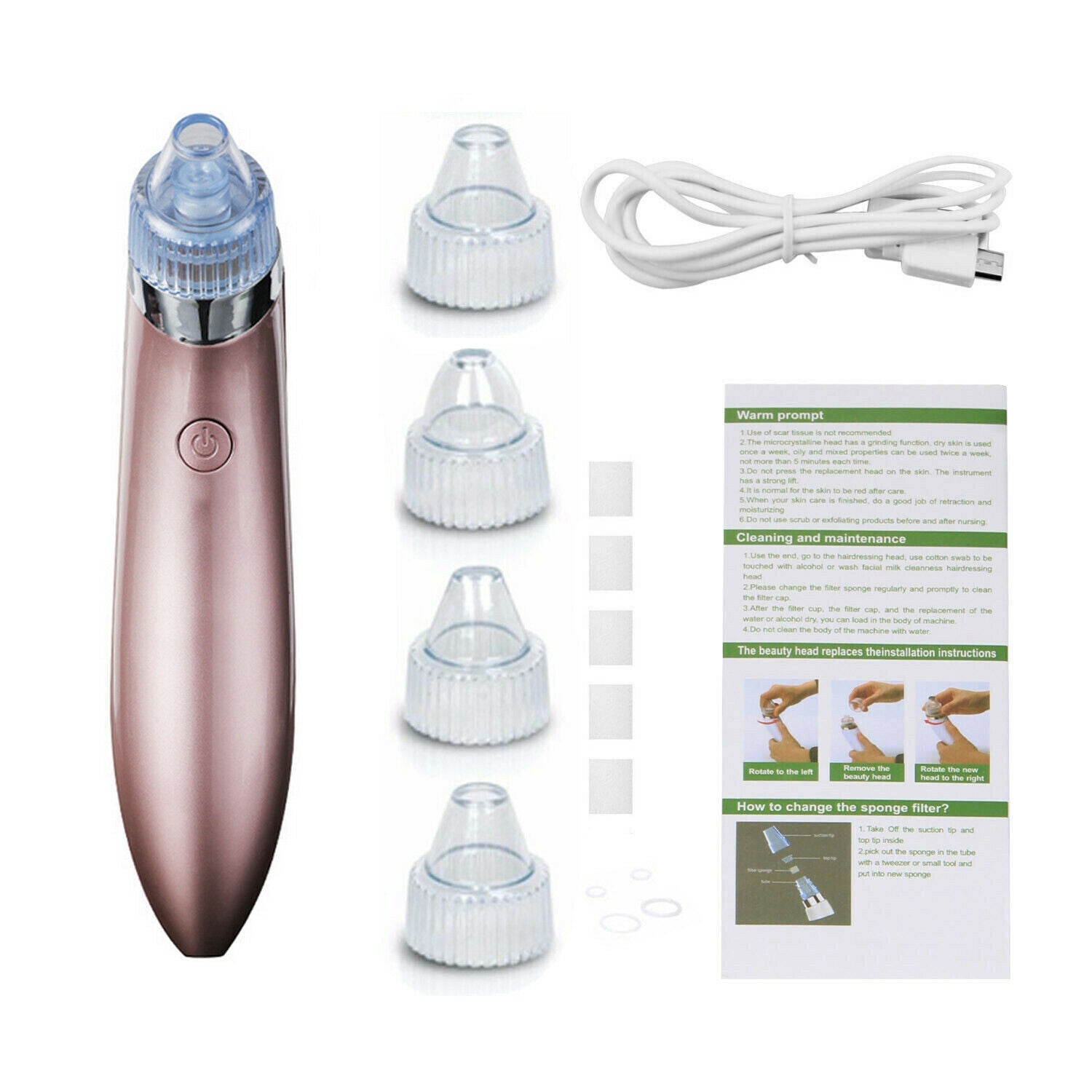 Smart Blackhead Vacuum Pore Cleaner - Rarvelle