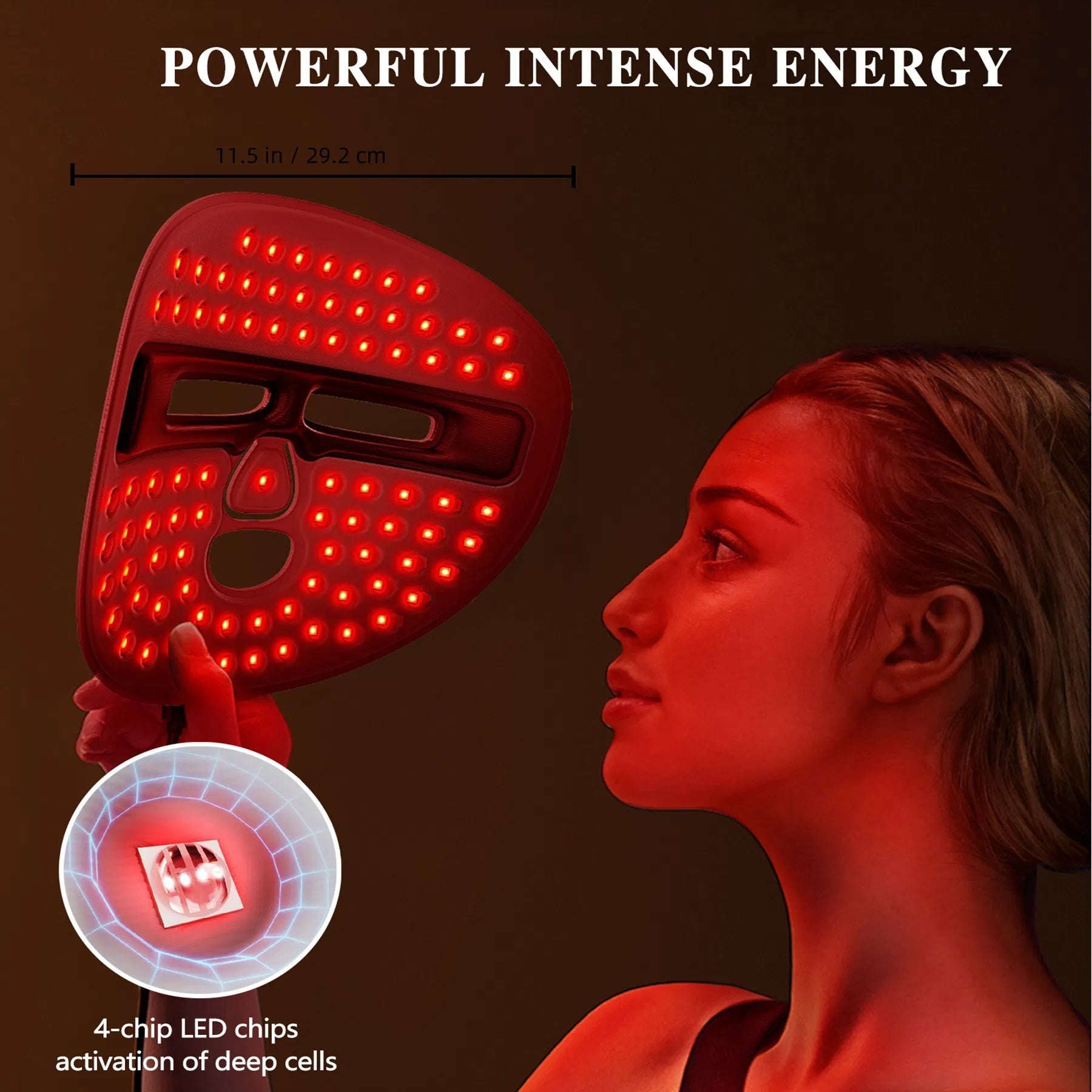Smart LED Facial Mask - Rarvelle