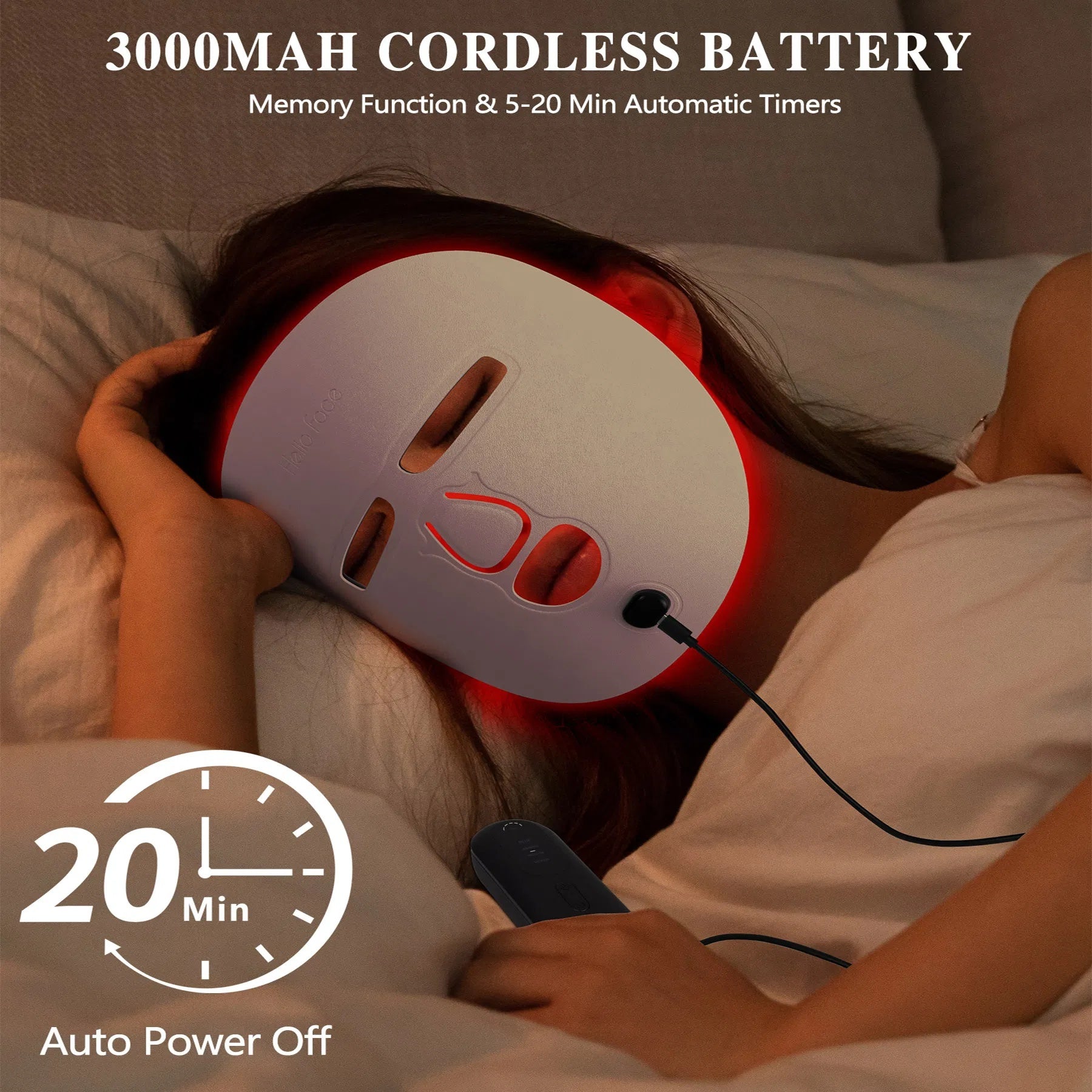 Smart LED Facial Mask - Rarvelle