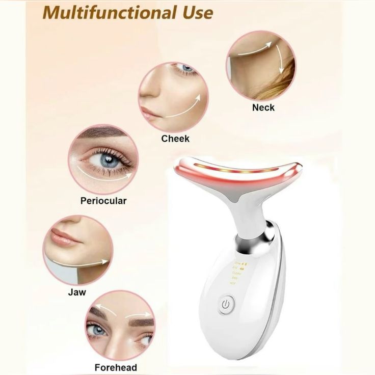 Smart LED Light Therapy & Microcurrent Wrinkle Remover - Rarvelle