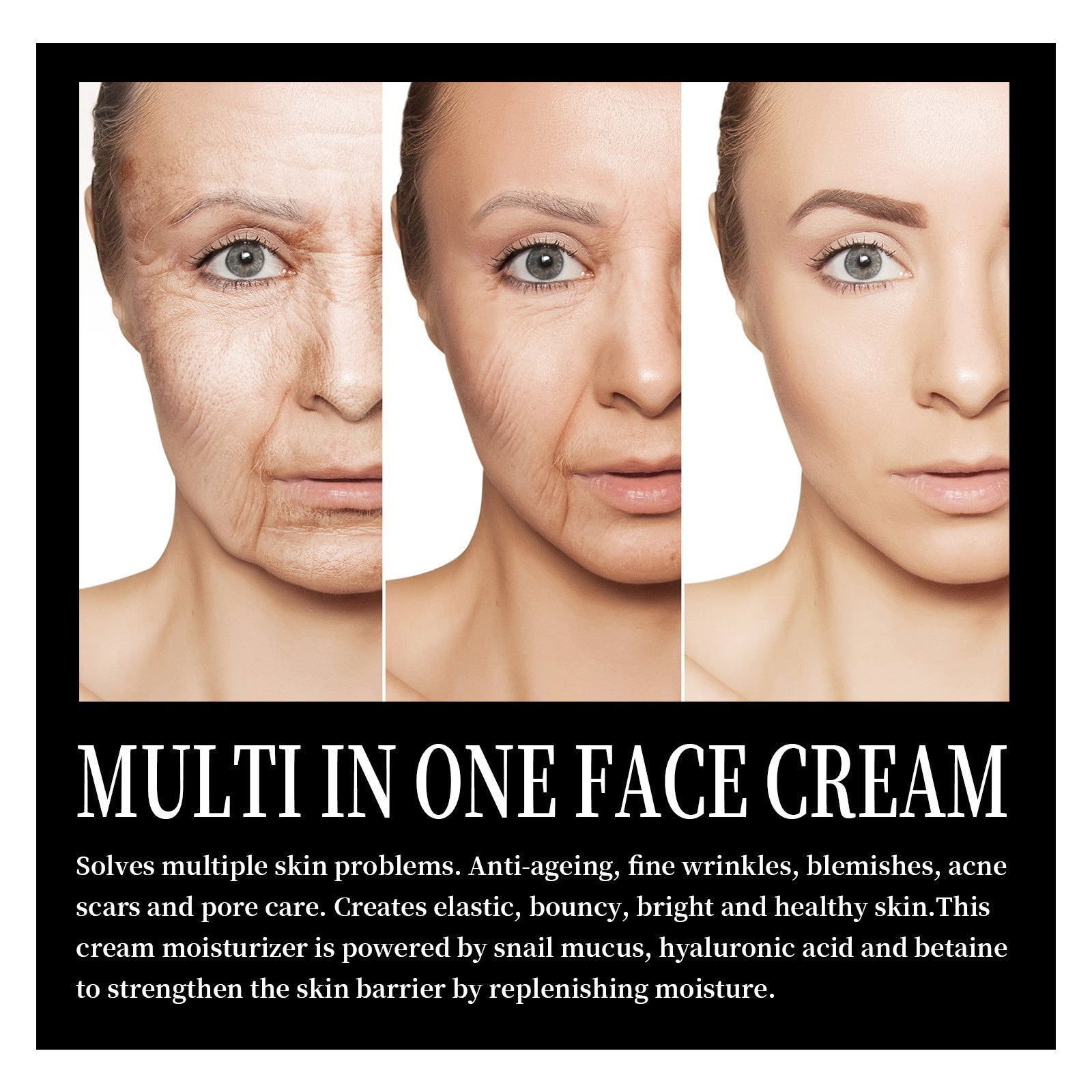Snail Repair Cream | Anti - Aging & Firming - Rarvelle